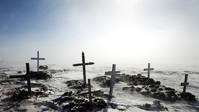 Nagrobek Inuit&oacute;w