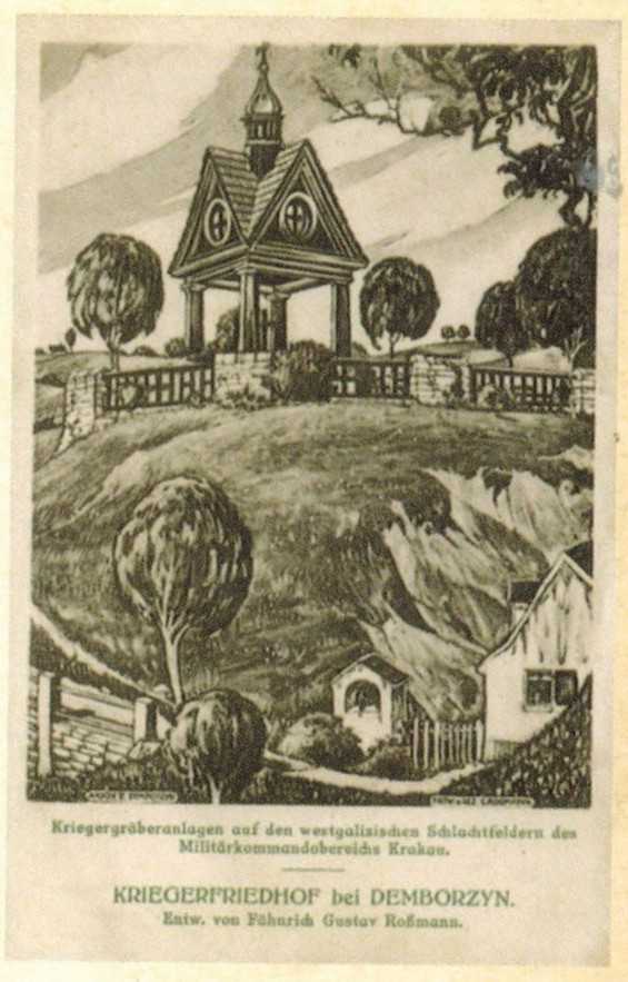 nagrobki w Dęborzynie