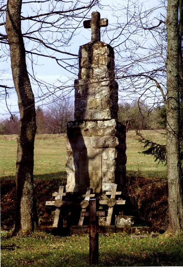 Pomnik &ndash; obelisk na cmentarzu nr 43 w Radocynie